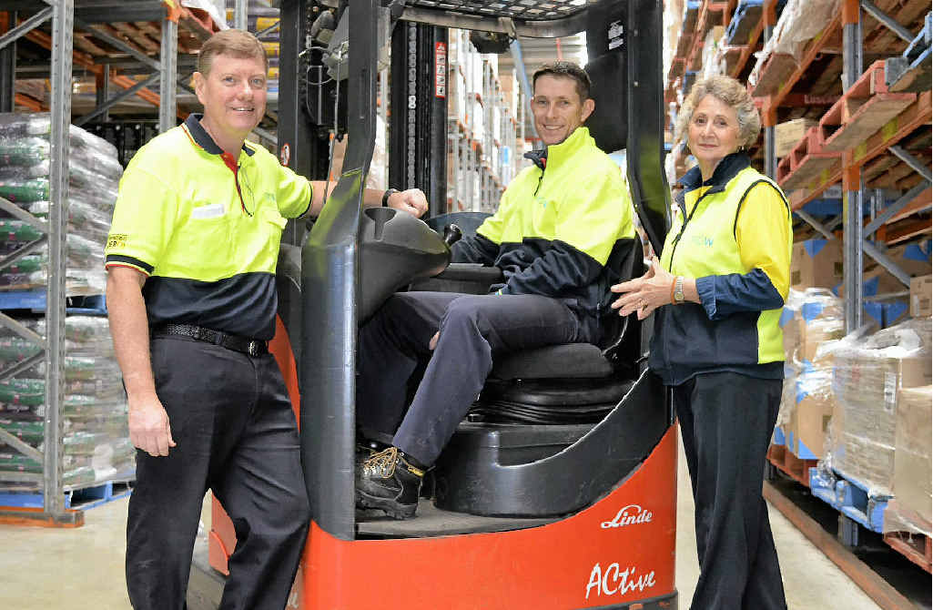 Ian Jamieson, Neil Cantwell and Lorna Tucker showed visitors around the DC.